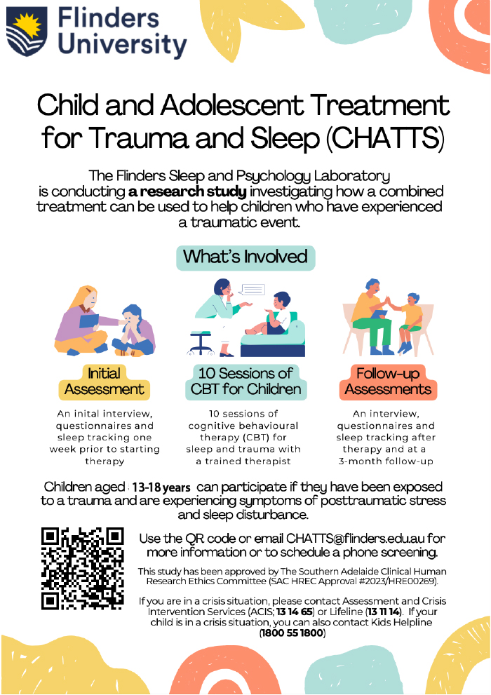 Image of research poster - CHATTS